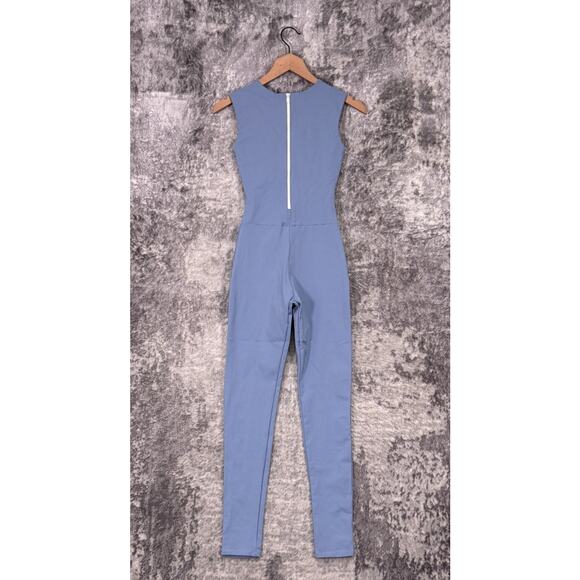 Port De Bras Jumpsuit XS Womens Lauren Active Suit Light Blue - Picture 3 of 8